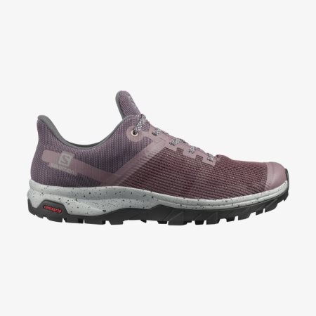 Scarpe Trekking Salomon OUTline PRISM GORE-TEX Donna Bordeaux IT 3-W20